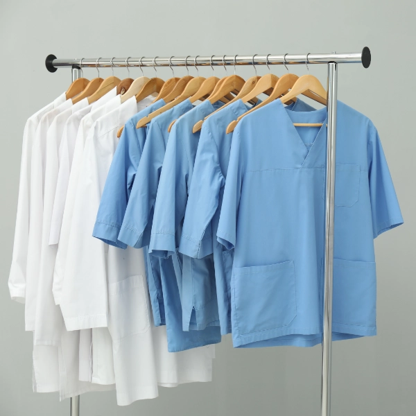 Labcoats And Scrubs Hanging Up 600X600