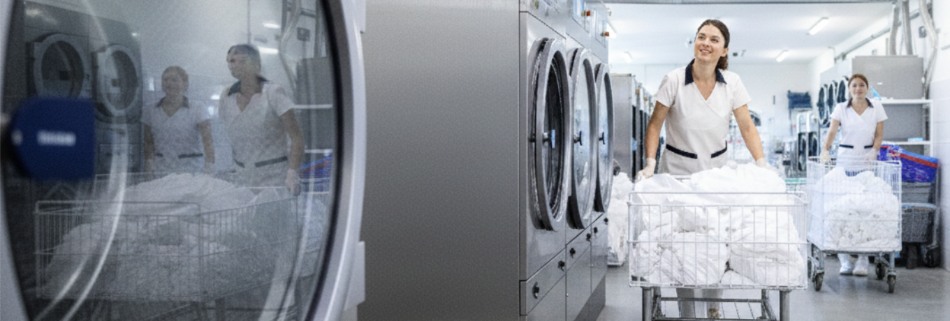 Commercial Laundry Workers 1360X460